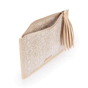 Anything Goes Beige Pouch